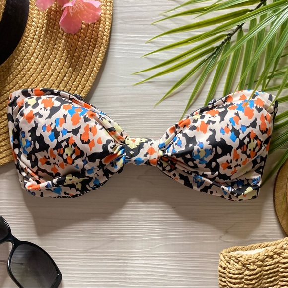 RARE Maaji 🌺 Reversible Tropical 4-Way Strap(less) Bralette Bikini Top 🏝🍹🌼 - Picture 7 of 16